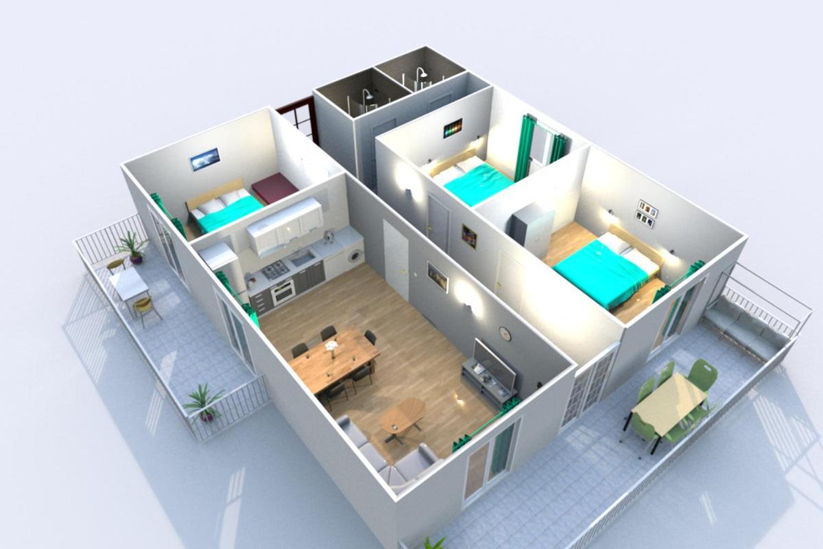 Apartments Asija Брела Екстериор снимка